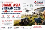 CIAME Asia Vietnam 2026: Khi AI bước vào nông nghiệp