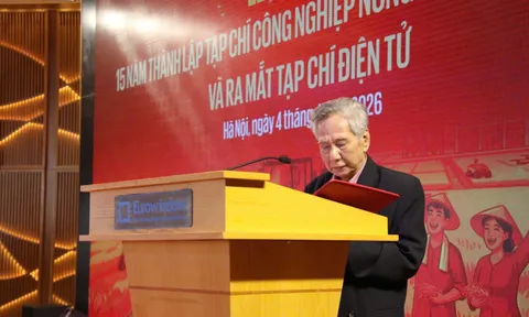 THƯ CHÚC MỪNG : Nhân dịp kỷ niệm 15 năm thành lập Tạp chí Công nghiệp Nông thôn