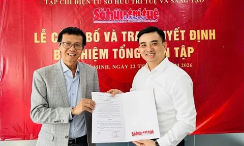 Ông Đinh Quang Tuấn làm Tổng Biên tập Tạp chí điện tử Sở hữu Trí tuệ và Sáng tạo