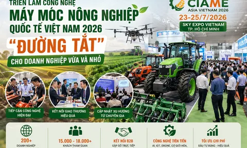 Triển lãm Công nghệ Máy móc nông nghiệp quốc tế Việt Nam 2026: “Đường tắt” cho doanh nghiệp vừa và nhỏ
