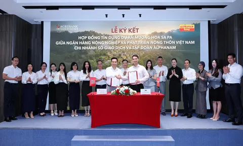 Agribank Sở Giao dịch – Alphanam ký kết tín dụng, tăng tốc phát triển dự án Mường Hoa Sa Pa