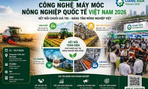 Triển lãm Công nghệ Máy móc nông nghiệp quốc tế Việt Nam 2026: “Đường tắt” cho doanh nghiệp vừa và nhỏ