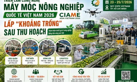 Triển lãm Công nghệ Máy móc nông nghiệp quốc tế Việt Nam 2026: Lấp “khoảng trống” sau thu hoạch