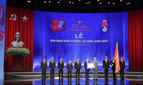 Tổng Bí thư Tô Lâm trao Huân chương Lao động hạng Nhất tặng Đài Truyền hình Việt Nam