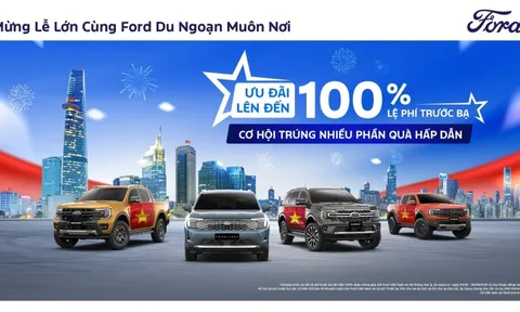 Ford tặng khách hàng nhiều ưu đãi lớn, hỗ trợ lệ phí trước bạ lên đến 100% trong tháng 9