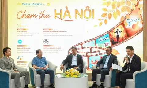 'Chạm thu Hà Nội' - Hành trình cảm xúc cùng Vietnam Airlines