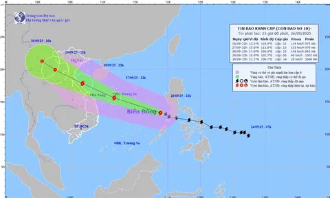 Thủ tướng chỉ đạo tập trung ứng phó bão số 10