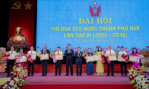 TP. Huế tôn vinh các tập thể, cá nhân tiêu biểu trong các phong trào thi đua yêu nước
