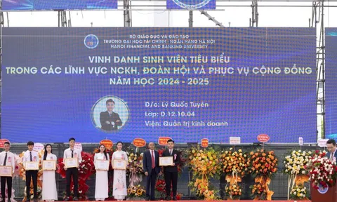 Vinh danh sinh viên Lý Quốc Tuyên – Gương mặt tiêu biểu trong NCKH, Đoàn hội và phục vụ cộng đồng