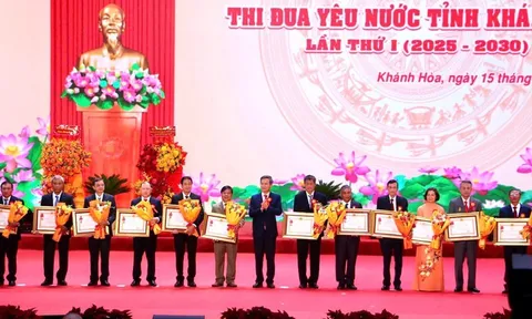 Khánh Hòa: Tôn vinh những 'lá cờ đầu' trong phong trào thi đua yêu nước