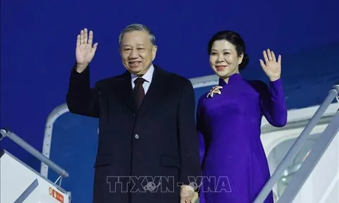 Tổng Bí thư Tô Lâm bắt đầu thăm chính thức Cộng hòa Phần Lan