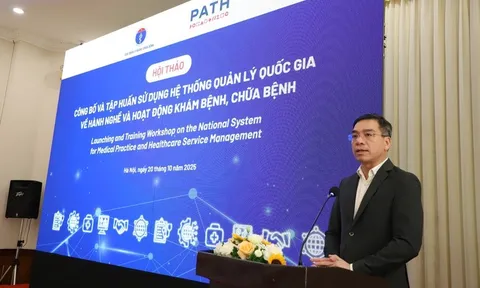 Triển khai Hệ thống quản lý quốc gia về hành nghề và khám chữa bệnh