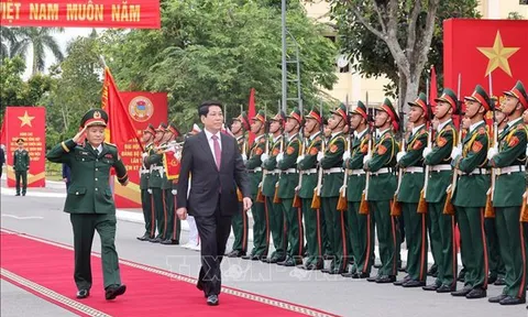 Chủ tịch nước Lương Cường: Xây dựng Lực lượng vũ trang Quân khu 3 cách mạng, chính quy, tinh nhuệ, hiện đại