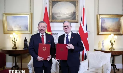 Tuyên bố chung về việc nâng cấp quan hệ Việt Nam - Anh lên đối tác chiến lược toàn diện
