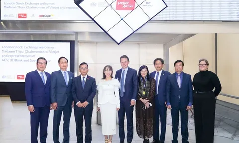 Lãnh đạo HDBank thăm Sàn giao dịch chứng khoán London