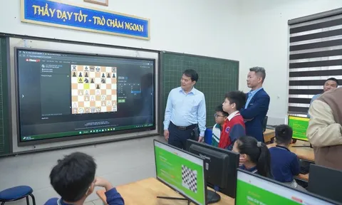 Giải Cờ vua thiếu nhi Việt Nam: Ứng dụng trí tuệ nhân tạo toàn diện