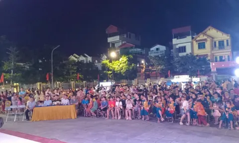 Đêm Hội Trăng Rằm - Niềm vui Trung Thu tại thôn Ngọc Chi, xã Vĩnh Thanh