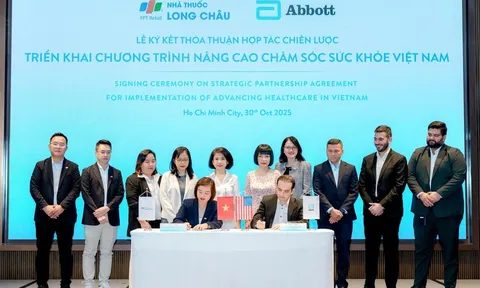 Abbott cùng FPT Long Châu triển khai hợp tác chiến lược toàn diện "Nâng cao chăm sóc sức khỏe Việt Nam"