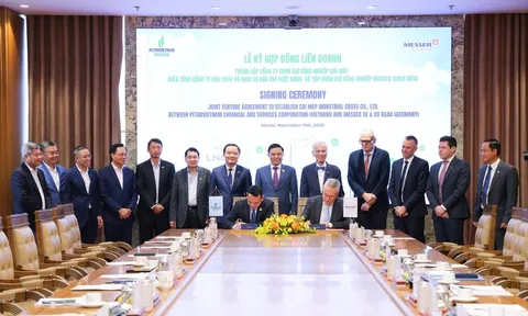 Petrovietnam - Messer liên doanh đầu tư Nhà máy khí công nghiệp Cái Mép