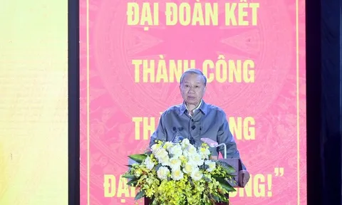 Phát biểu của Tổng Bí thư Tô Lâm nhân dự Ngày hội Đại đoàn kết toàn dân tộc tại phường Thượng Cát, Hà Nội