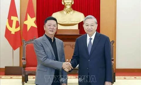 Tổng Bí thư Tô Lâm tiếp Lãnh đạo Tập đoàn Luxshare-ICT (Trung Quốc)