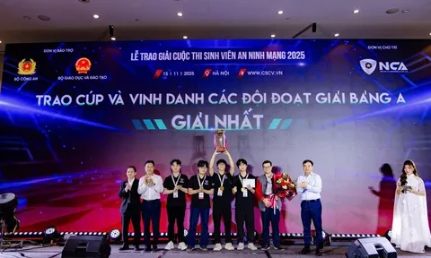 Học viện Công nghệ Bưu chính Viễn thông vô địch Cuộc thi Sinh viên an ninh mạng 2025