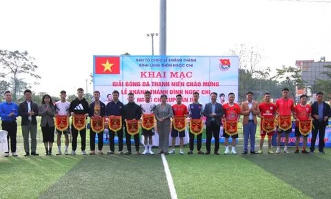 Ngọc Chi Cup lần IV 2025 – Tuổi trẻ rực lửa, hướng về Lễ Khánh thành Đình làng và lịch sử Chi bộ
