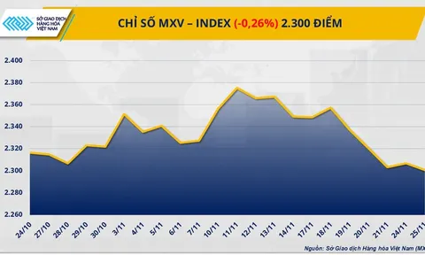 THỊ TRƯỜNG HÀNG HÓA: MXV-Index sụt, cà phê và đậu tương vẫn hút lực mua