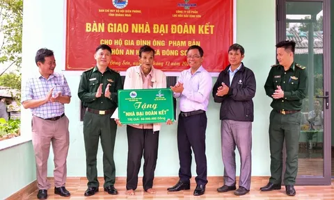 Khánh thành nhà đại đoàn kết do BSR tài trợ tại tỉnh Quảng Ngãi