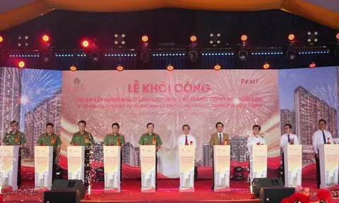 Pearl Land tiếp tục khởi công dự án xây dựng nhà ở cho lực lượng công an tại TPHCM