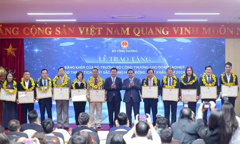 Vinamilk được Bộ Công Thương vinh danh doanh nghiệp xuất khẩu tiêu biểu