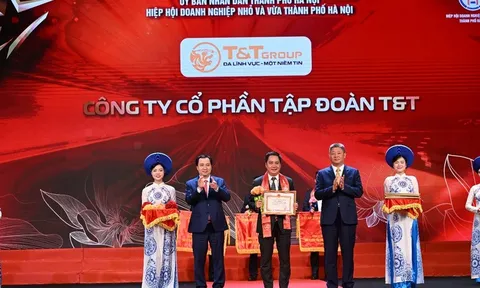 T&T Group được vinh danh tại Lễ tôn vinh doanh nhân, doanh nghiệp Thăng Long 2025
