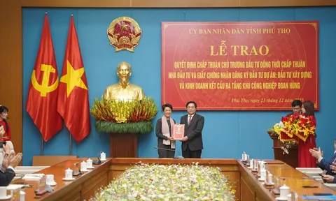 Phú Thọ tạo điều kiện tối đa cho dự án phát triển Khu công nghiệp bền vững của Amata