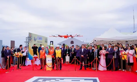 Chính thức thí điểm ứng dụng UAV vận chuyển vật tư y tế