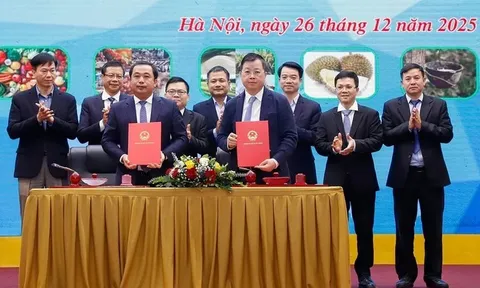 Bộ Nông nghiệp và Môi trường ký hợp tác truyền thông với Đài Truyền hình Việt Nam