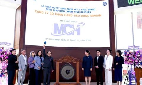 MCH chính thức niêm yết trên HOSE: Dấu mốc mới của Masan Consumer trên thị trường vốn
