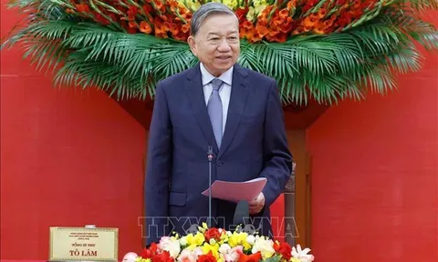 Tổng Bí thư Tô Lâm gặp mặt học sinh, sinh viên, thanh niên dân tộc thiểu số tiêu biểu