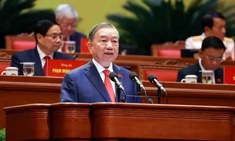 Khai mạc Đại hội XIV: Tổng Bí thư Tô Lâm trình bày Báo cáo về các văn kiện trình Đại hội XIV Đảng Cộng sản Việt Nam