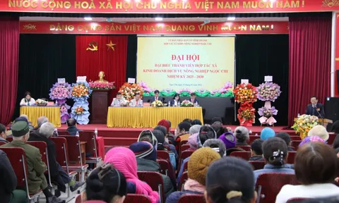 Đại hội HTX KD DVNN Ngọc Chi nhiệm kỳ 2025–2030: Khẳng định vai trò kinh tế hợp tác