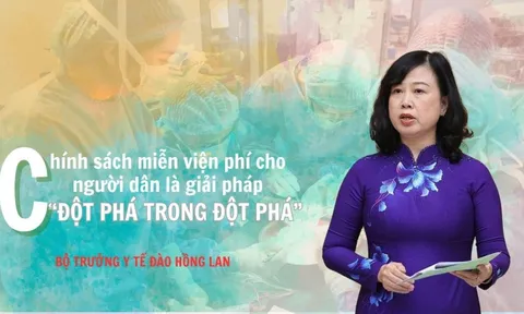 Chính sách miễn viện phí cho người dân là giải pháp “đột phá trong đột phá”