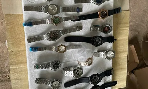 Hải quan ngăn chặn lô hàng đồng hồ ‘nhái’ thương hiệu đắt tiền