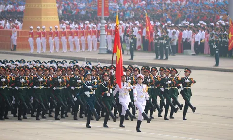Chùm ảnh: Các khối diễu binh của Quân đội nhân dân Việt Nam tại A80
