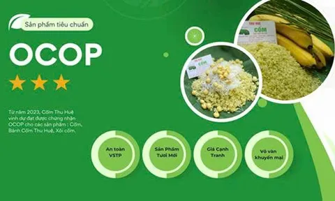 Cốm Thu Huệ: Giữ trọn hương vị mùa thu Hà Nội trong từng hạt cốm