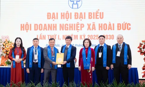 Đại hội Hội doanh nghiệp xã Hoài Đức lần thứ nhất: Dấu mốc hình thành tổ chức đại diện cộng đồng doanh nghiệp địa phương