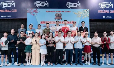 Giải Pickleball Kỳ Hoa: Nhịp cầu thể thao, nghĩa tình và phát triển