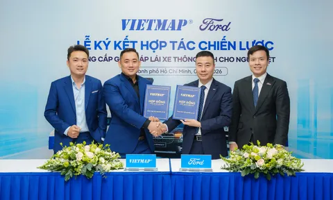 Ford Việt Nam và Vietmap hợp tác cung cấp giải pháp hỗ trợ lái xe thông minh