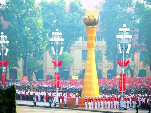 Niềm tự hào dân tộc rực sáng trong ngày hội lớn của đất nước