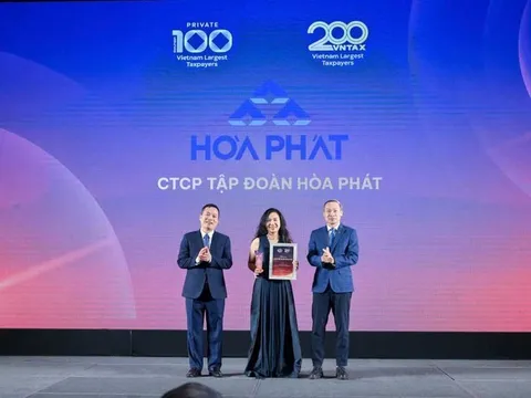 Hòa Phát vào TOP 4 doanh nghiệp tư nhân nộp ngân sách lớn nhất Việt Nam