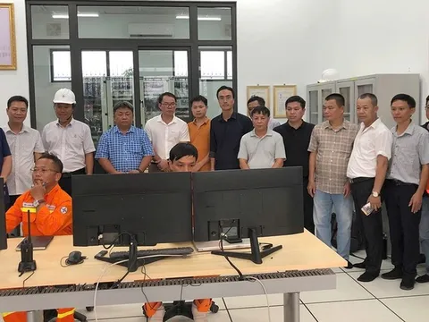 Đóng điện thành công trạm biến áp 220 kV Vũng Áng