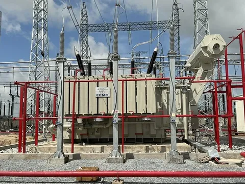 Nâng công suất trạm biến áp 220 kV Long Xuyên lên 500 MVA